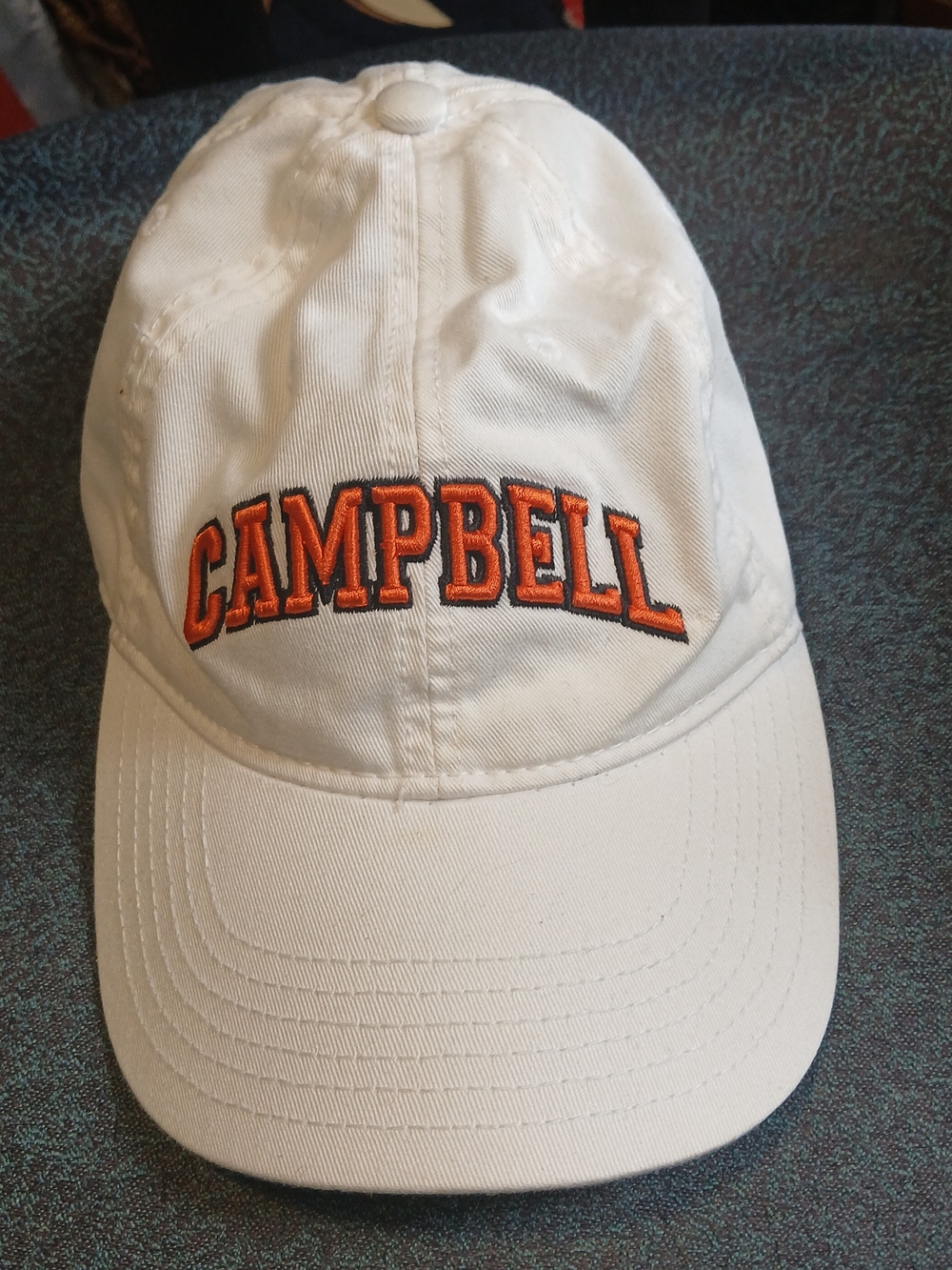 Campbell University Camels Ivory Orange Cap Hat